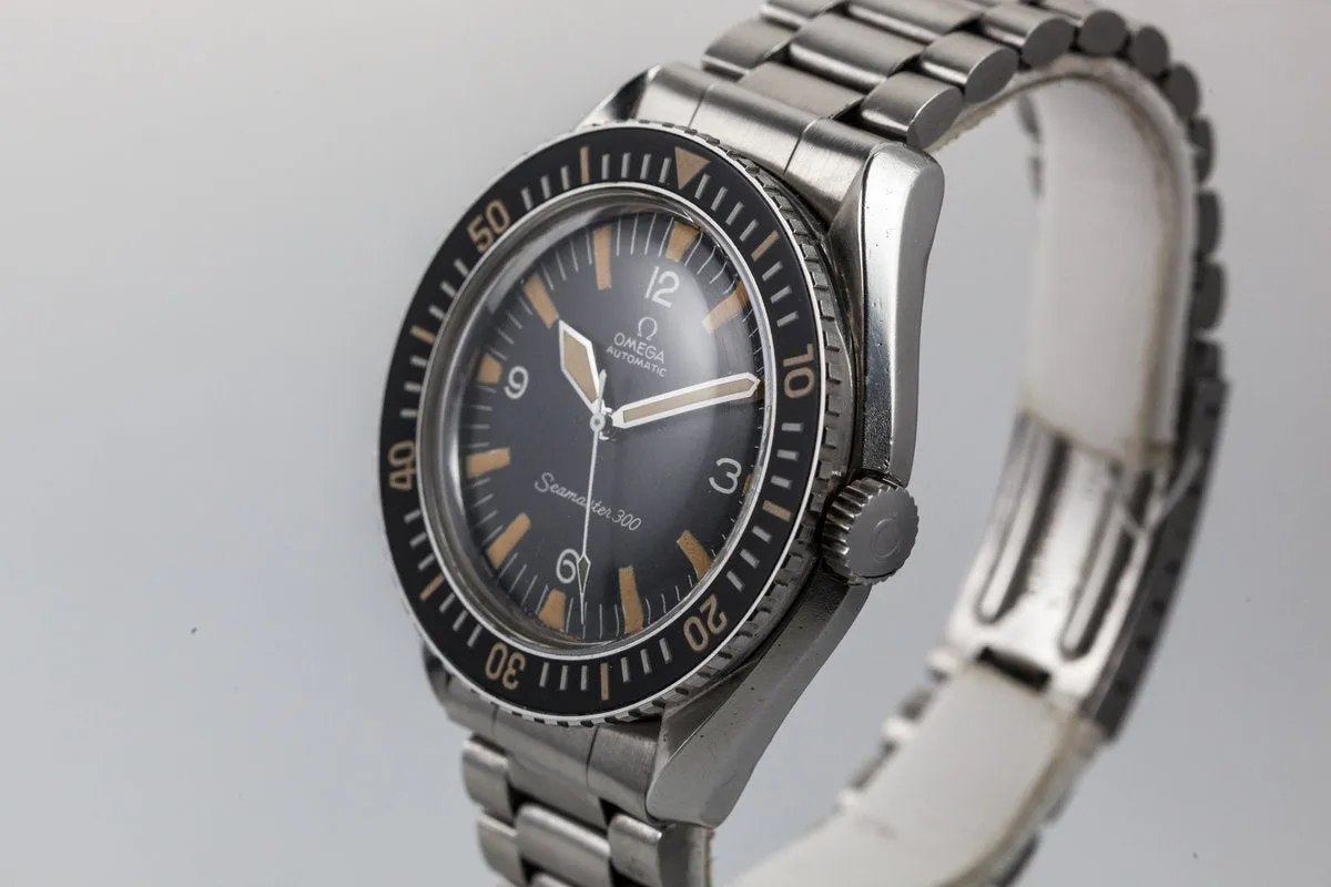 1967 Omega Seamaster 300 ST165.024 with Extract of the Archives Papers