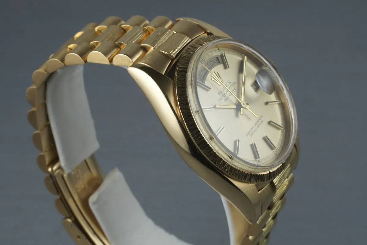 1967 Rolex YG Bark Day-Date 1807