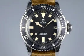 1977 Tudor Submariner 94110 Black Snowflake