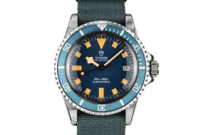 1978 Tudor Snowflake Submariner 94110 Blue Dial