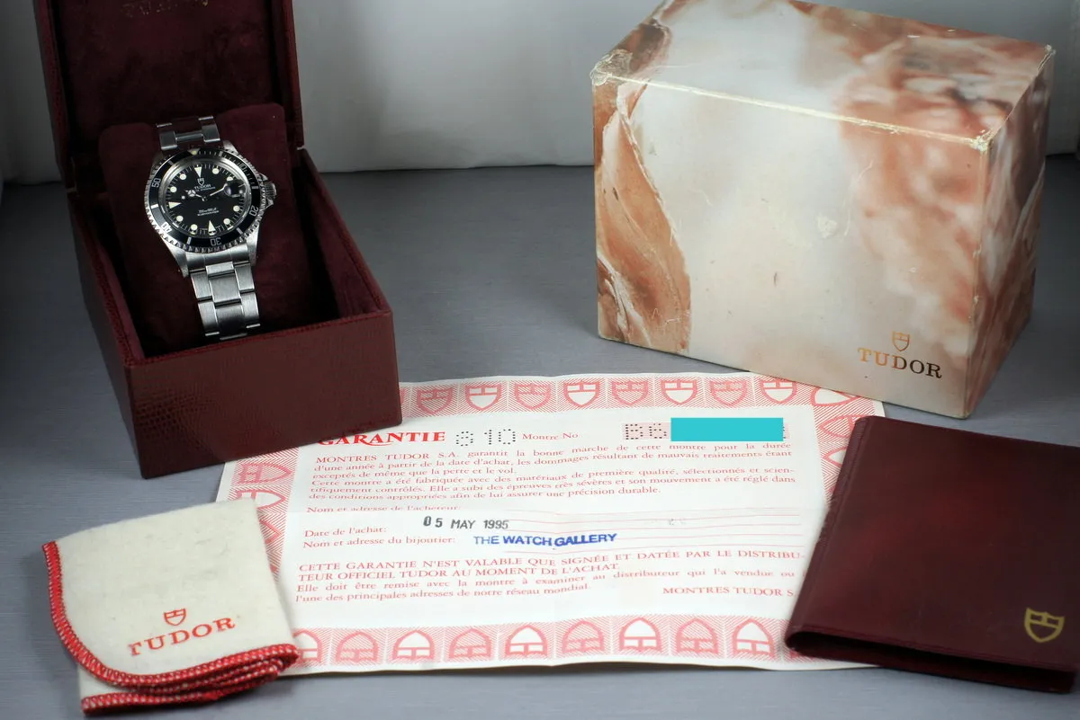 1995 Tudor Submariner 79090 with Box and Papers