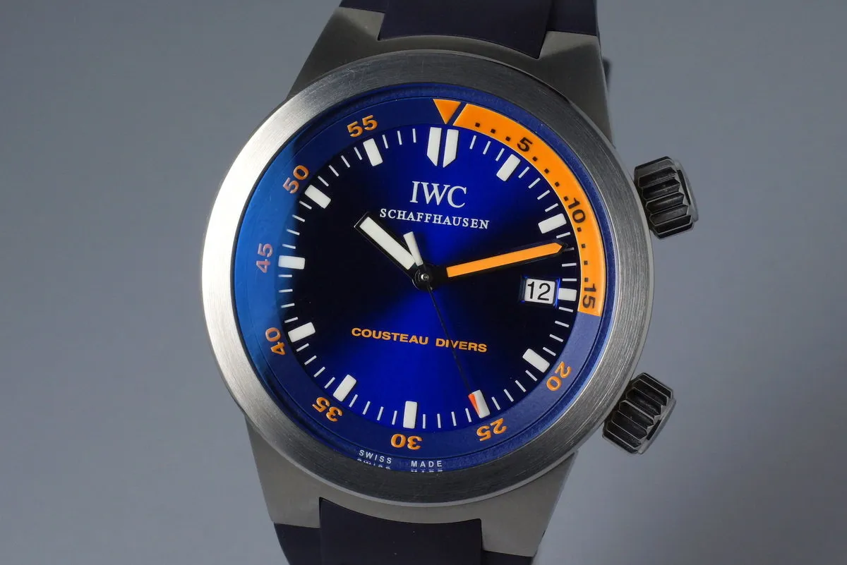 2006 IWC Aquatimer IW354806 with Box and Papers