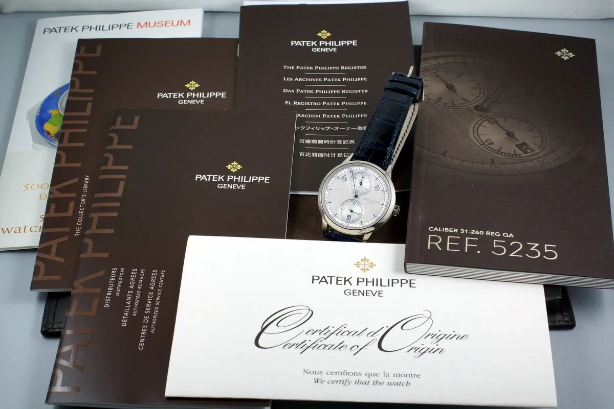 2013 WG Patek Philippe 5235G-001 with Box and Papers