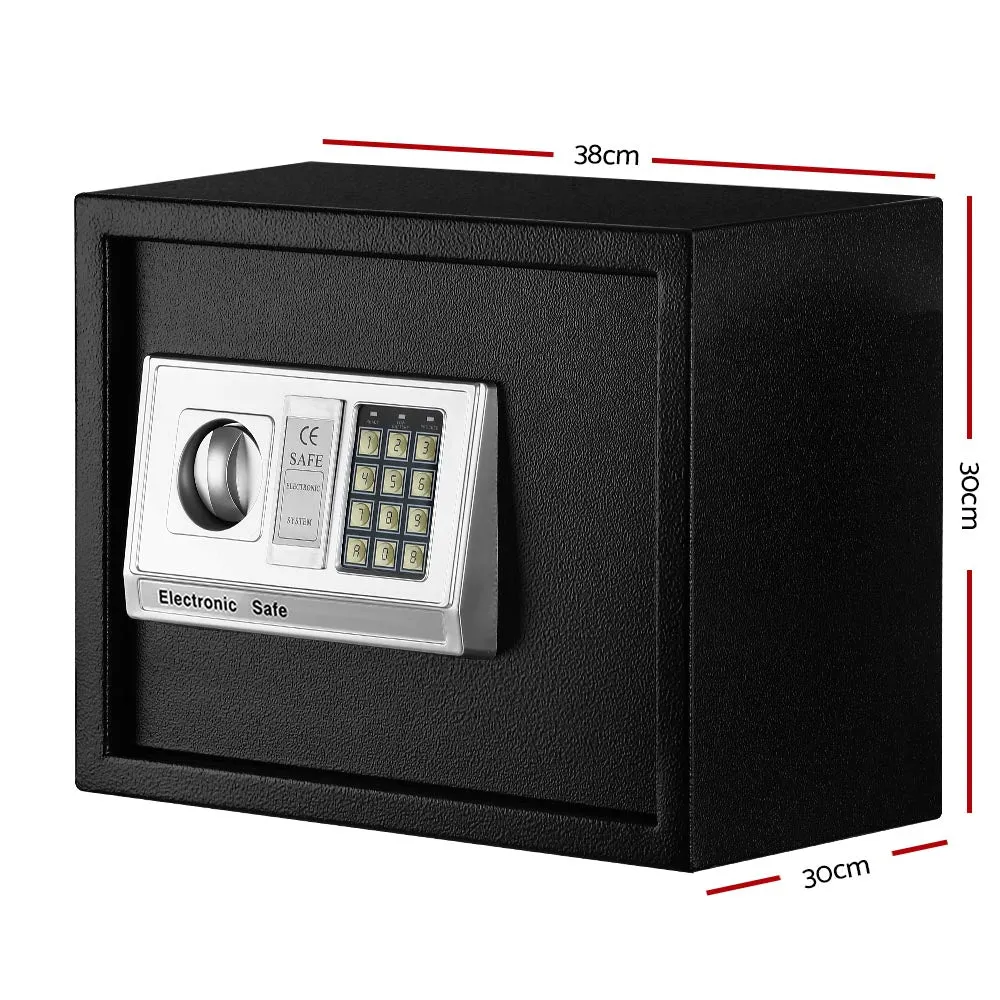 20L Digital Steel Safe with Alarm & Keypad – UL-TECH