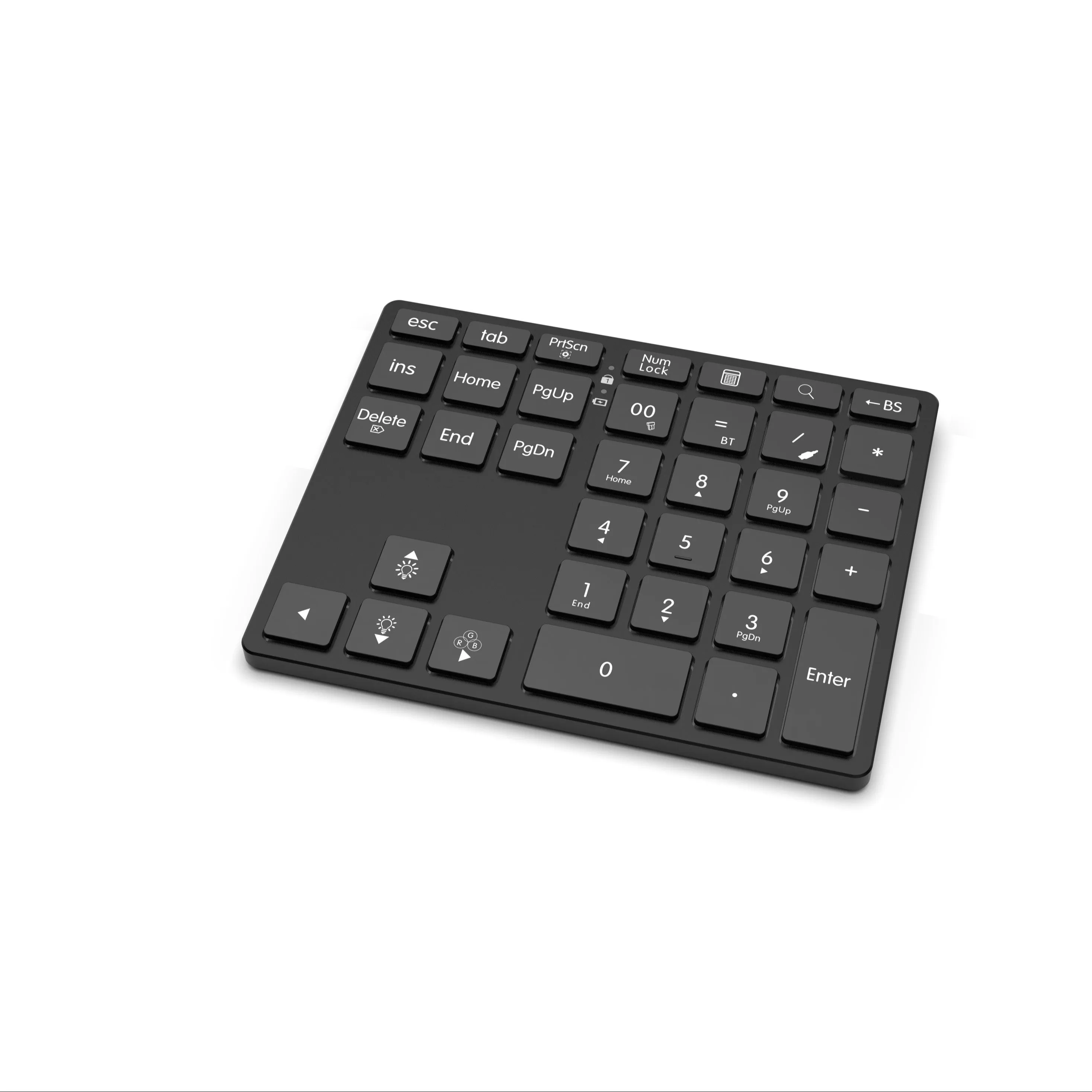 2.4G   Wireless Numeric Keypad Wireless Rechargeable Numpad Keyboard For IPad Laptop Wired Number Keyboard