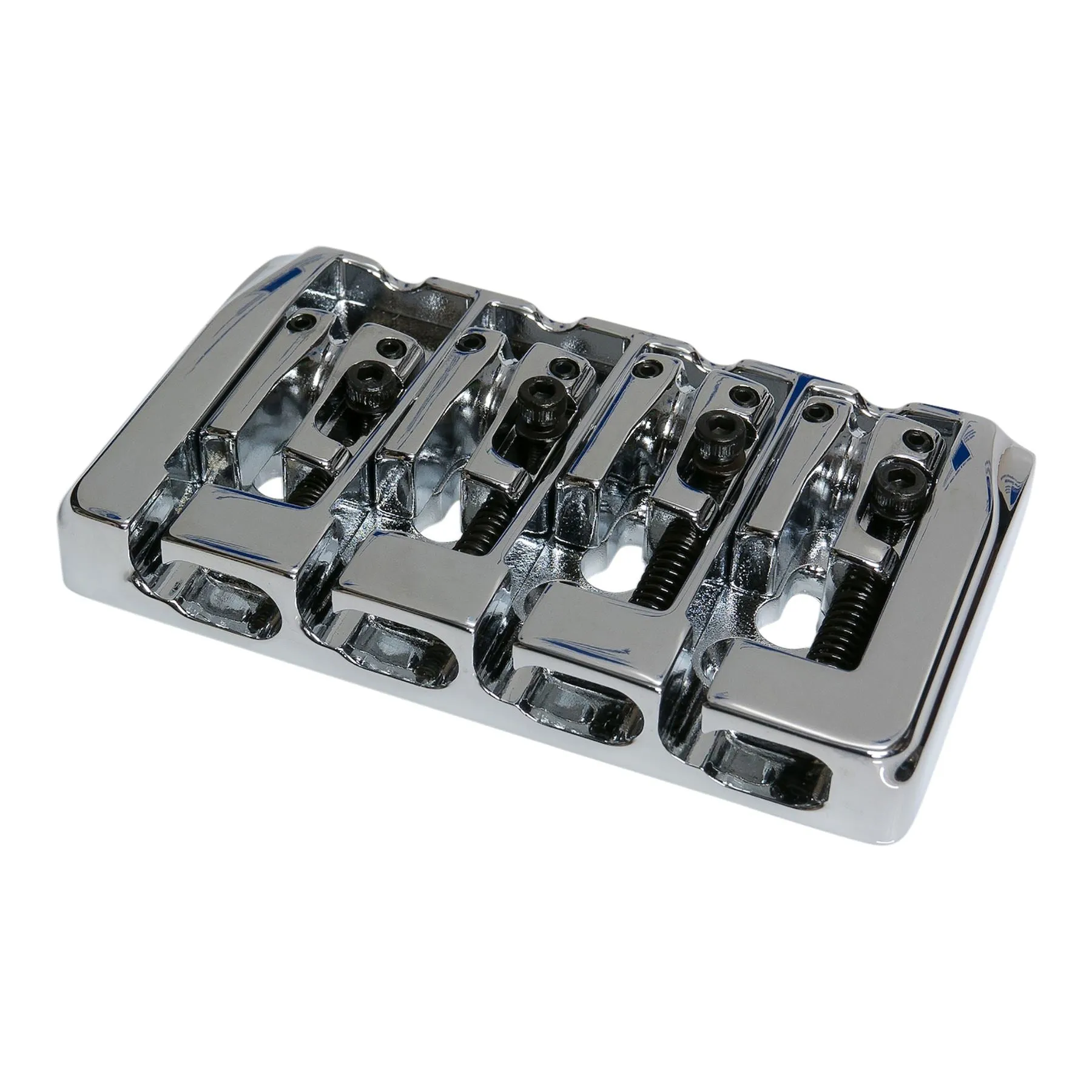 4 String Bass Guitar Bridge - Dual Load BB404