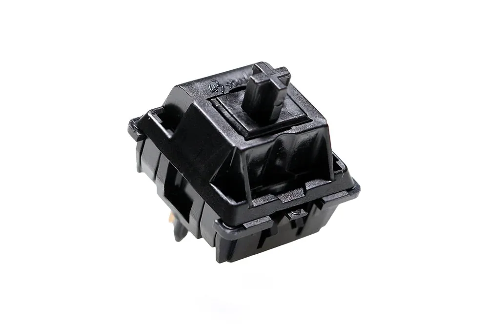 43 Studio Obsidian L Long Stem Switch Linear 62g MX switch for mechanical keyboard P3 PC Nylon Black Colorway 50M