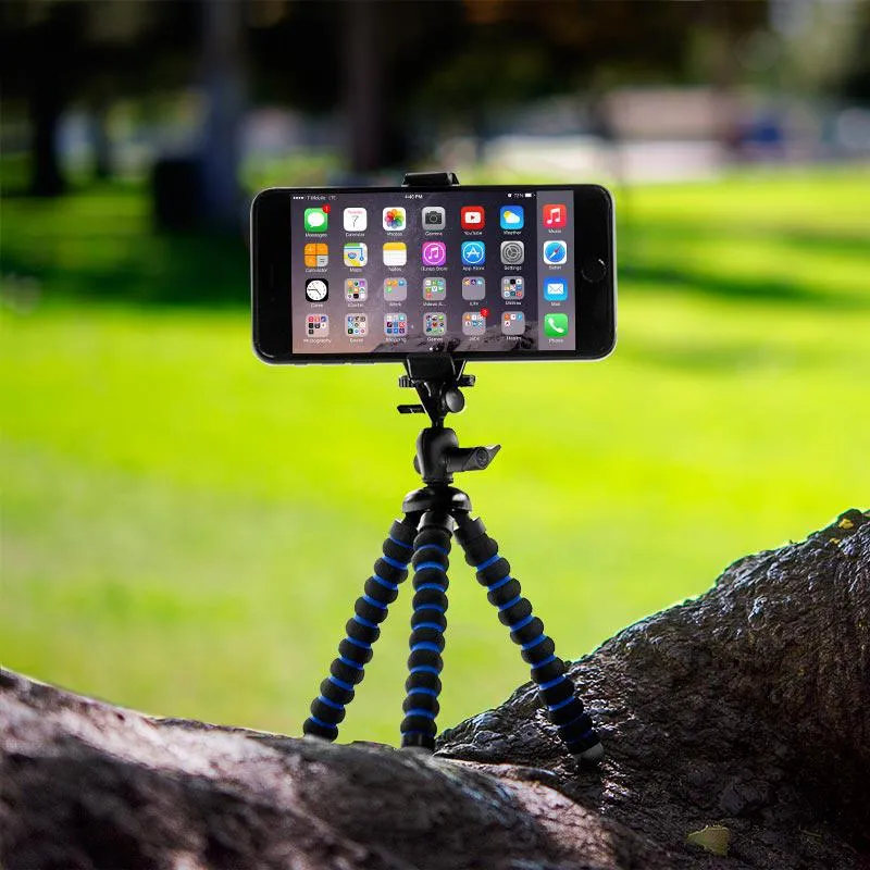 7.5" Mini Adjustable Tripod with Phone Holder