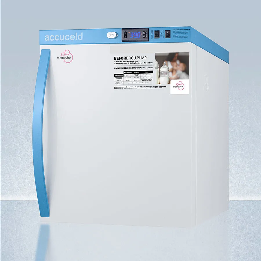 Accucold 1 Cu.Ft. Countertop MOMCUBE™ Breast Milk Refrigerator