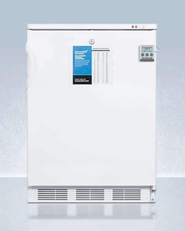 Accucold 24" Wide All-Freezer, ADA Compliant