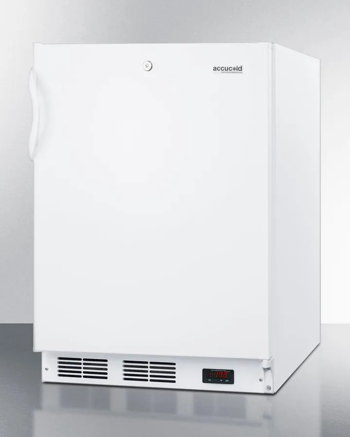 Accucold 24" Wide All-Freezer, ADA Compliant