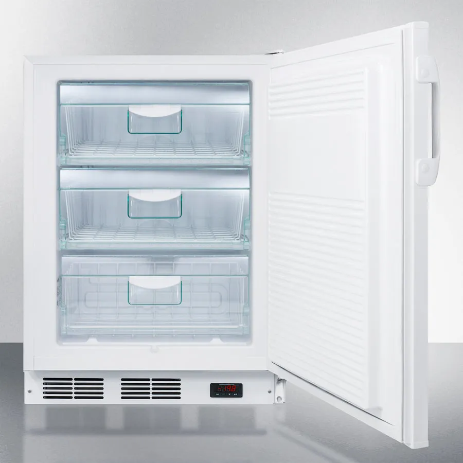 Accucold 24" Wide All-Freezer, ADA Compliant