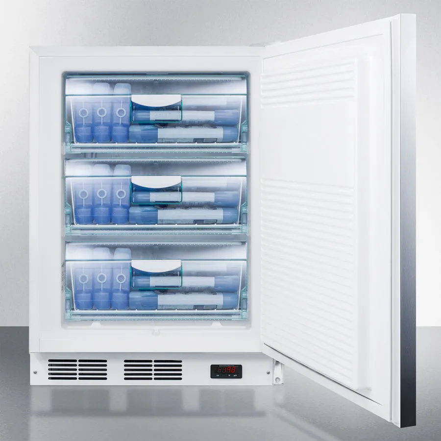 Accucold 24" Wide Built-In All-Freezer, ADA Compliant