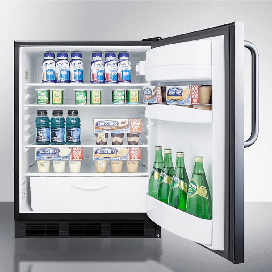 Accucold 24" Wide Built-In All-Refrigerator, ADA Compliant