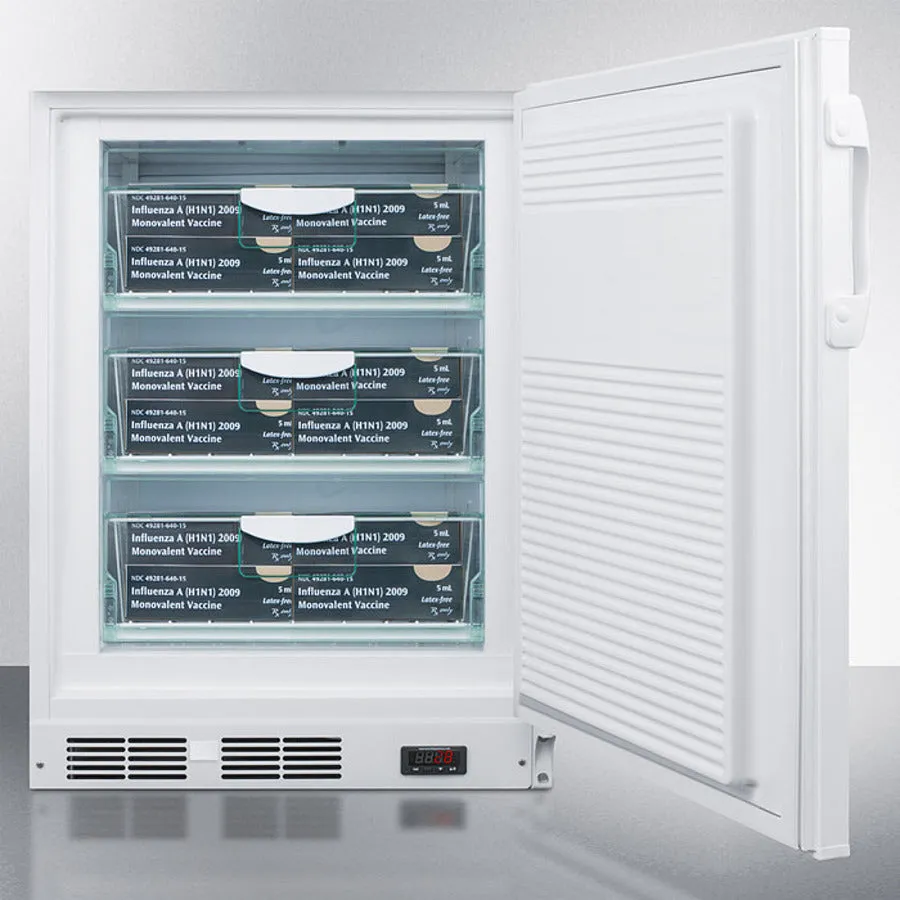 Accucold 24" Wide Built-In All-Refrigerator, ADA Compliant