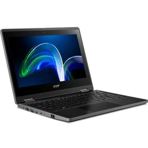 Acer Travelmate Spin B3 Tmb311Rn-32-C6Zx Hybrid (2-In-1) 29.5 Cm (11.6") Touchscreen Hd Intel® Celeron® N 4 Gb Ddr4-Sdram 128 Gb Flash Wi-Fi 6 (802.11Ax) Windows 10 Pro Black