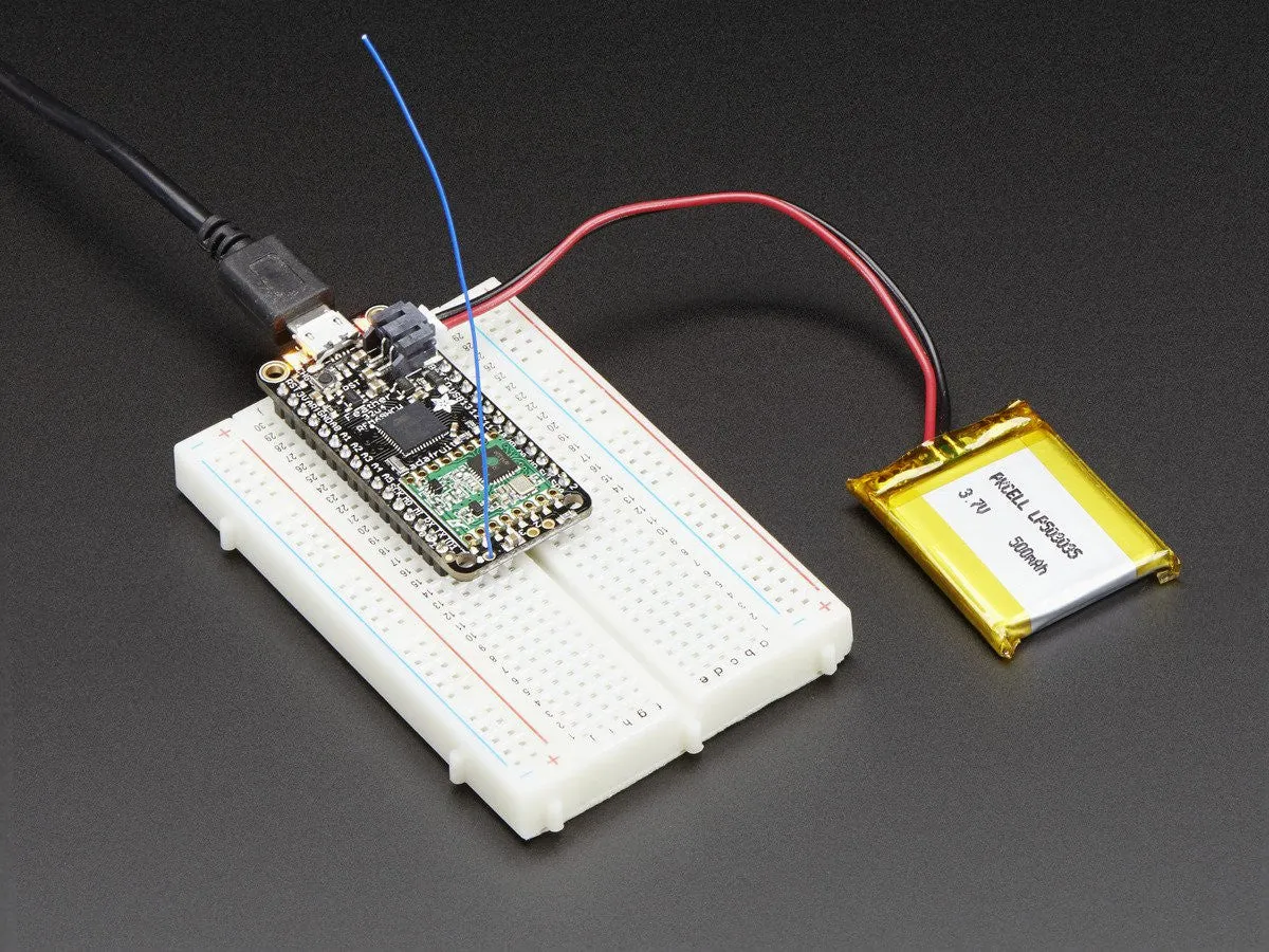 Adafruit Feather 32u4 RFM69HCW Packet Radio - 868 / 915 MHz