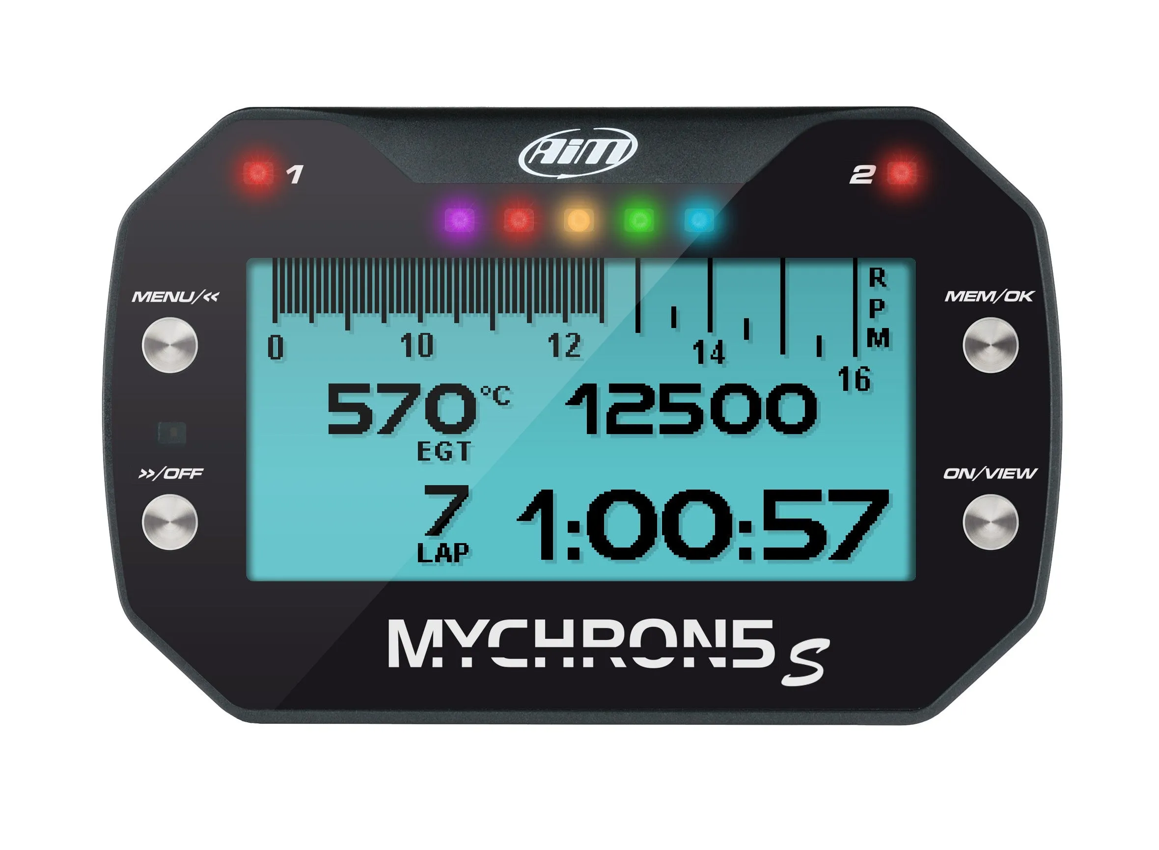 AIM XD1M5ST12E MyChron5S with EGT-T12 sensor