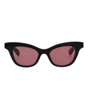 Alexander McQueen Cat Eye-Frame Acetate Sunglasses, Style #  AM0381S-30013619002