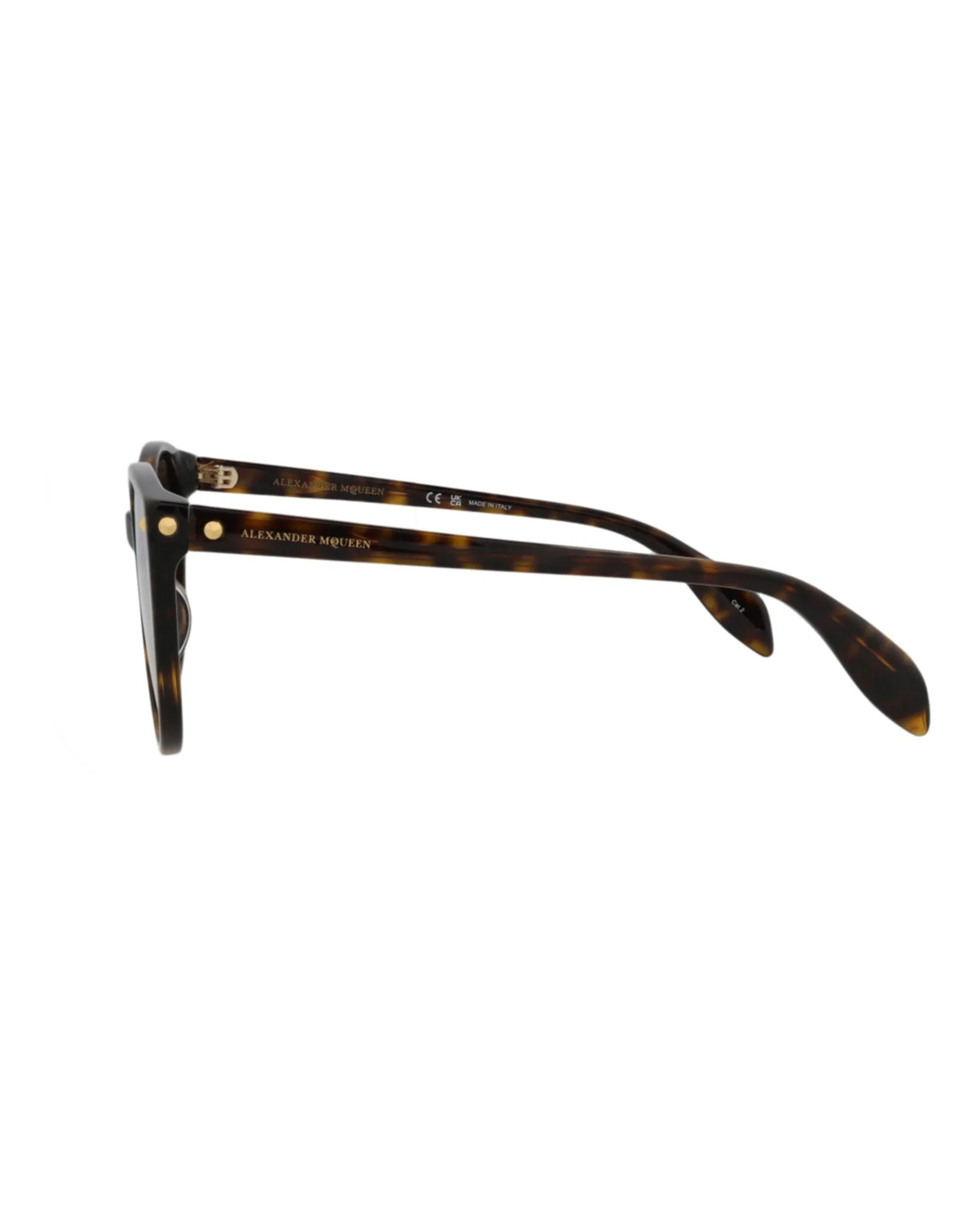 Alexander McQueen Round-Frame Acetate Sunglasses, Style #  AM0130S-30002577002