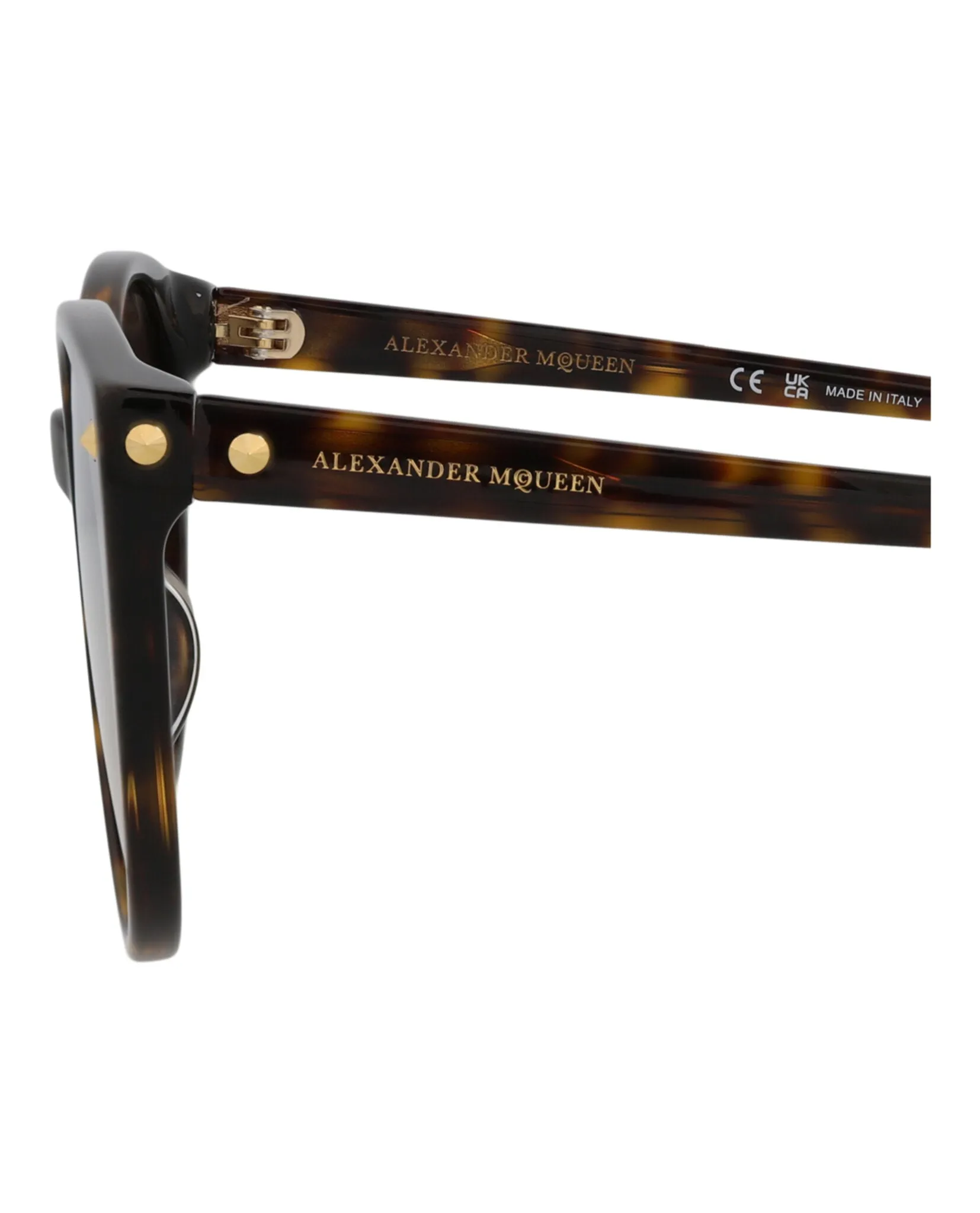 Alexander McQueen Round-Frame Acetate Sunglasses, Style #  AM0130S-30002577002