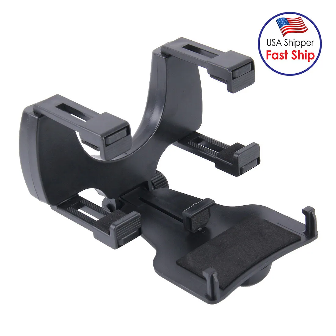 AMZER Universal Car Mount Holder Smartphone Stand Rear-view Mirror Holder Bracket for 3.5-5.0 inch Mobile Phone