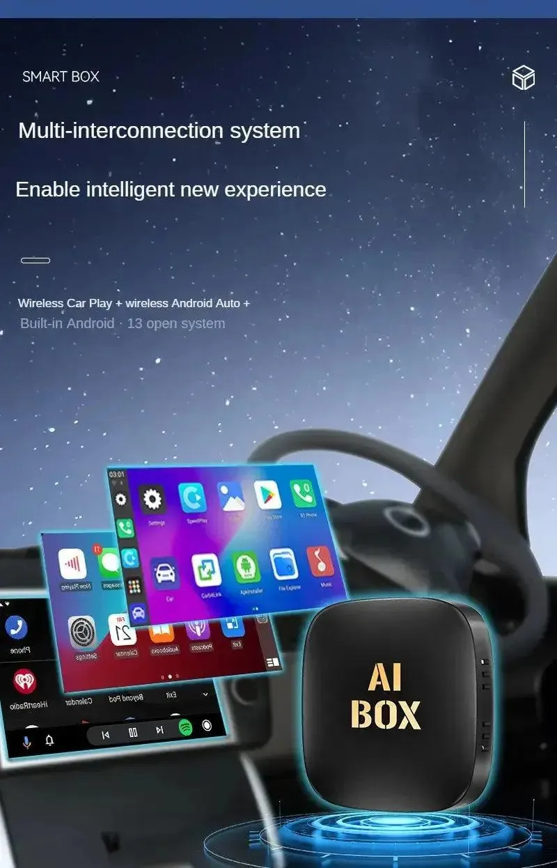 Android 13 CarPlay Adapter - Seamless Wireless Transition