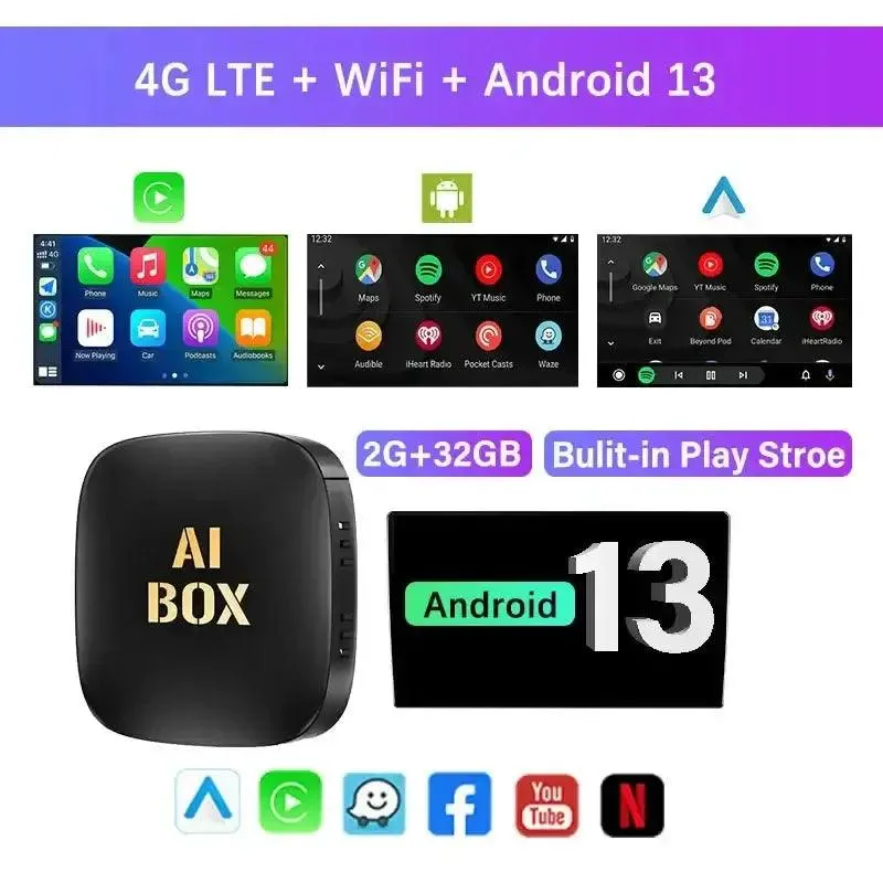 Android 13 CarPlay Adapter - Seamless Wireless Transition