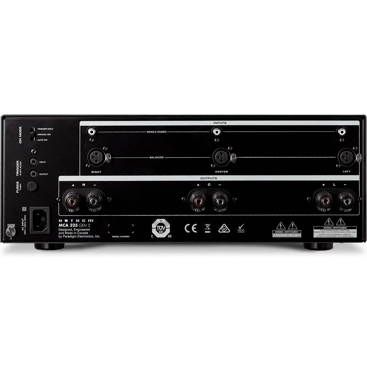 Anthem MCA 325 (Gen 2) 3-Channel Power Amplifier