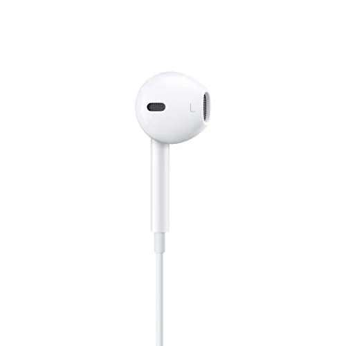 Apple EarPods Headphones with 3.5mm Plug, Wired Ear Buds with Built-in Remote to Control Music, Phone Calls, and Volume