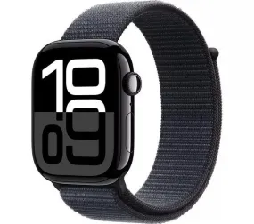 APPLE Watch Series 10 GPS 46 mm Jet Black Aluminium Case with Ink Sport Loop