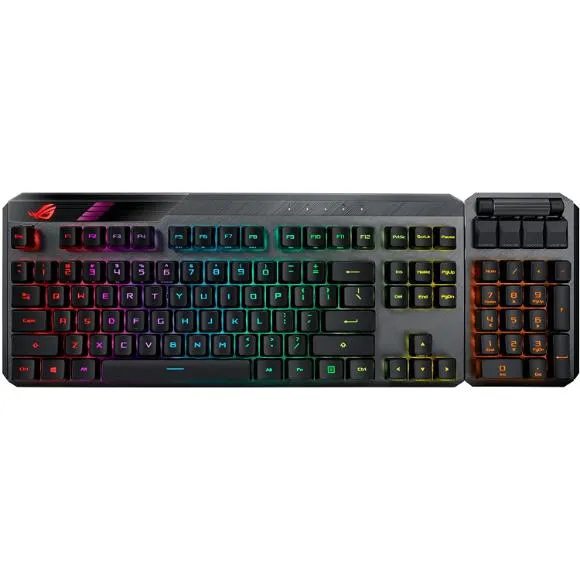 ASUS ROG Claymore II Wireless Modular Gaming Mechanical Keyboard - Black