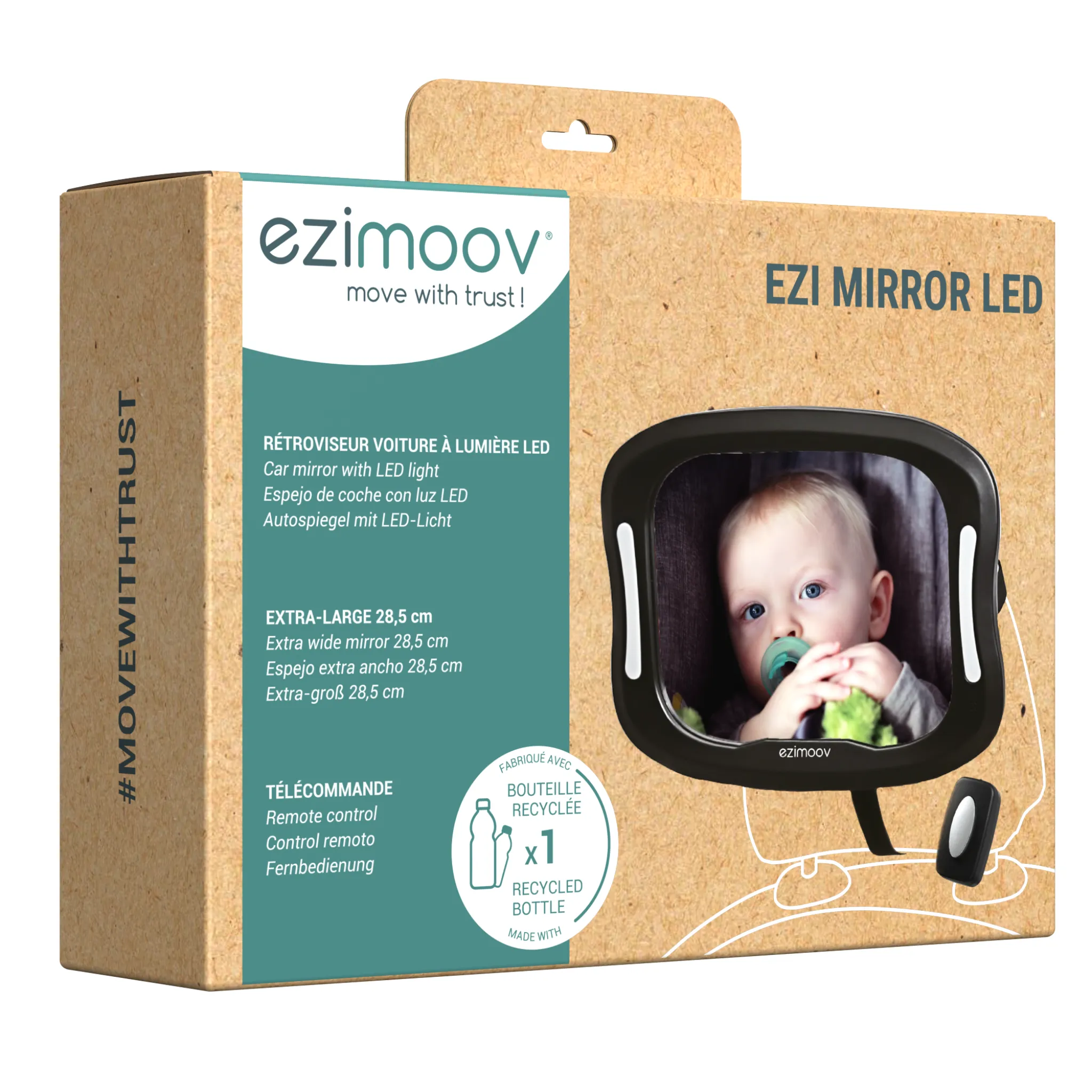 Baby Car Mirror with LED Light