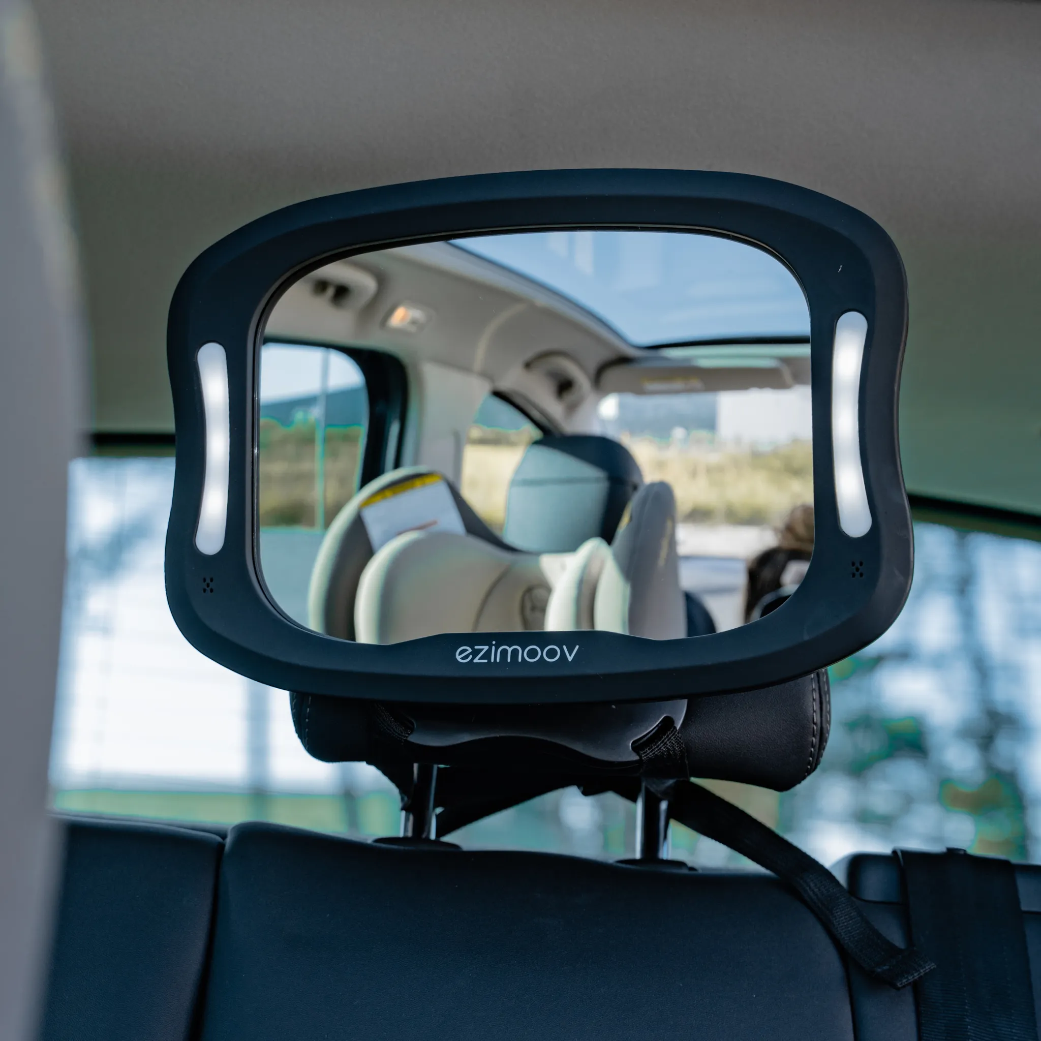 Baby Car Mirror with LED Light