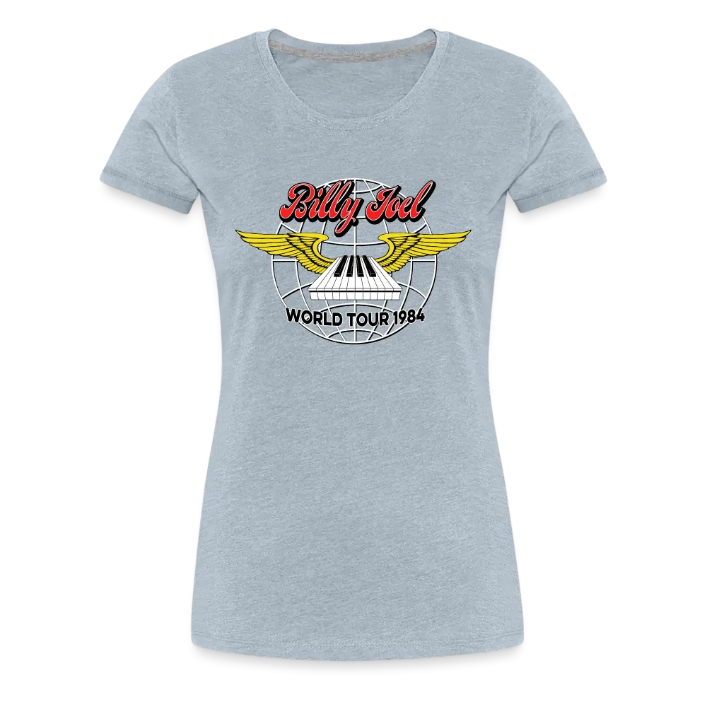 Billy Joel "World Tour 1984" Womens  T-Shirt - Online Exclusive