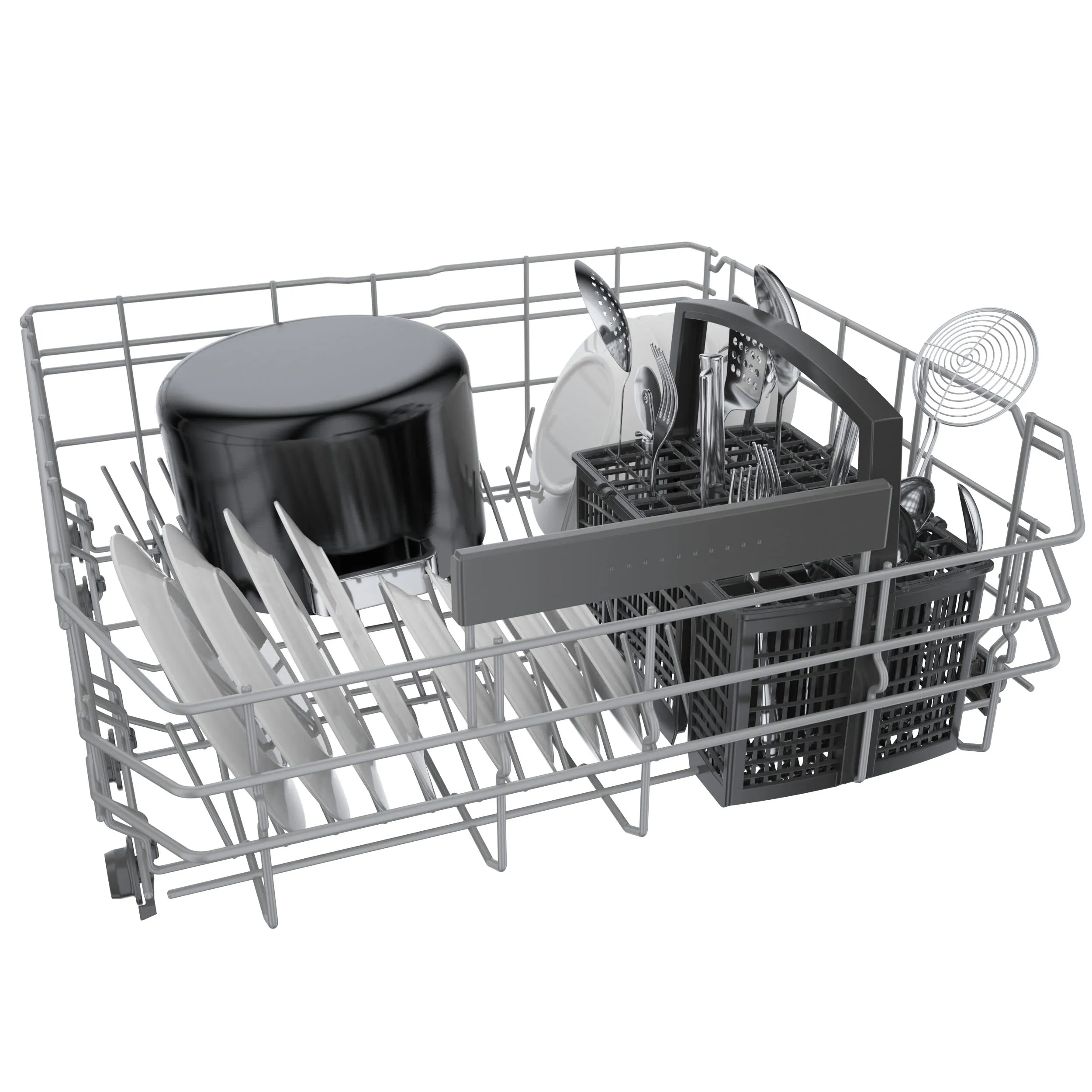 Bosch SHX78CM5N 800 Series 24 Inch Smart Built-In Bar Handle Dishwasher