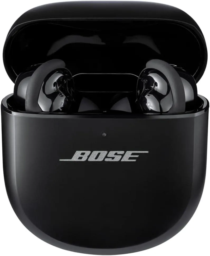 Bose Quiet Comfort Ultra Wireless Noise Cancelling Earbuds with Bluetooth & Spatial Audio, Black