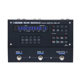 Boss SDE-3000D Dual Digital Delay | Effects Pedals | SDE3000D