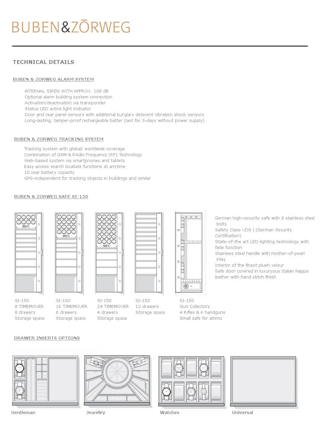 BUBEN & ZÖRWEG - Orion Safe | In-Built