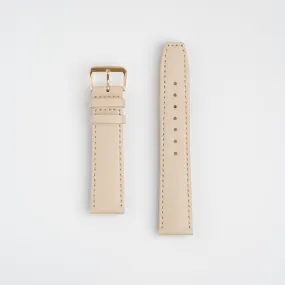 Calf Value Cream Watch Strap