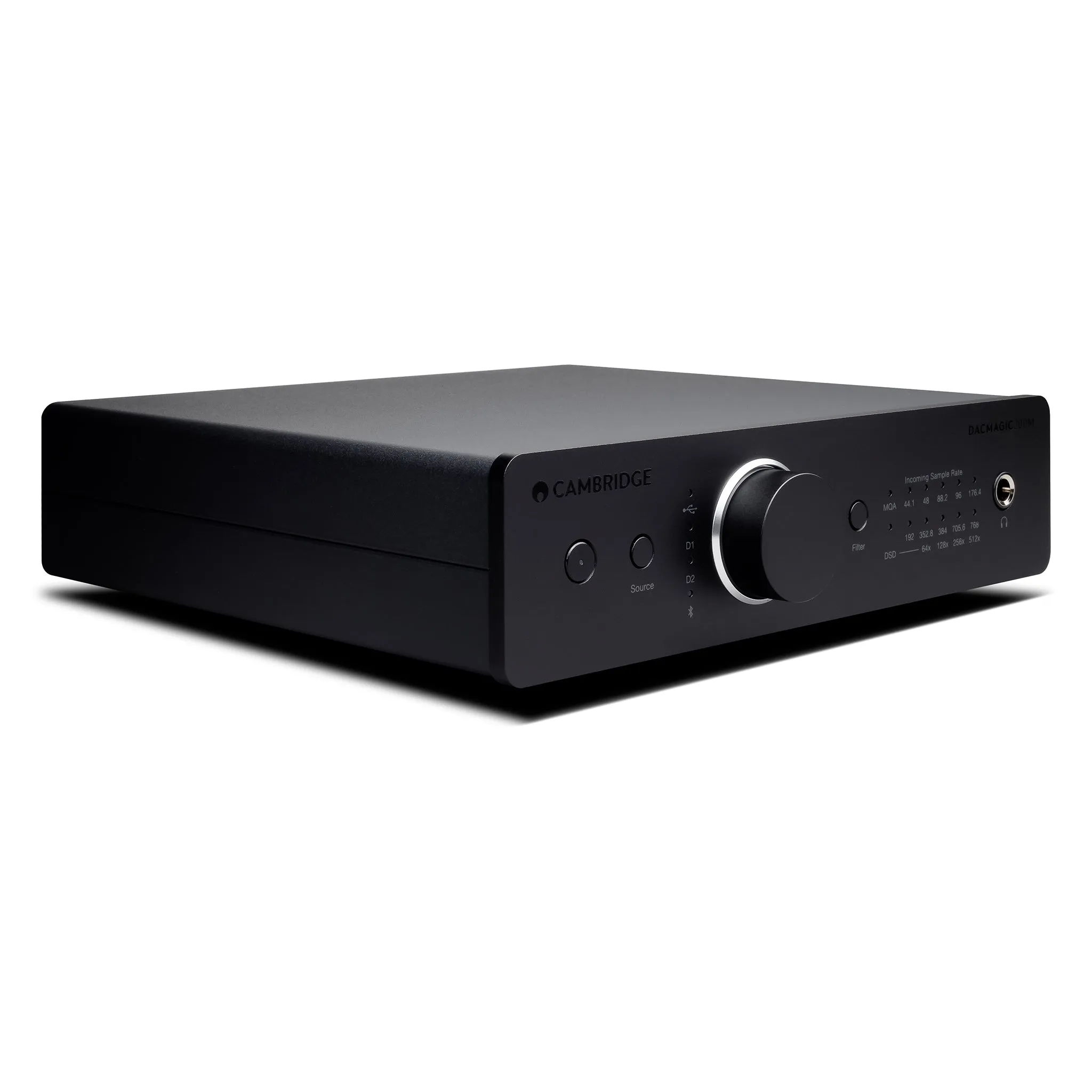 Cambridge Audio DacMagic 200M DAC / Preamp / Headphone Amplifier with Bluetooth - Black Edition (OPEN)