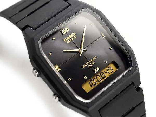 Casio AW-48HE-8AVDF Grey/Black Resin Watch Unisex