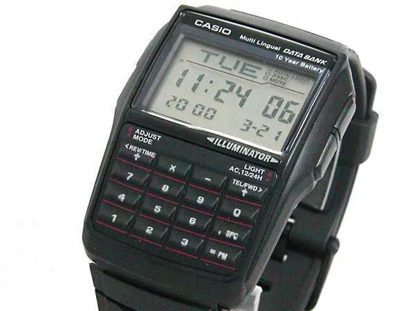 Casio DBC-32-1A Black Calculator Watch for Men and Women