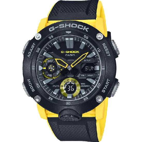 Casio G-Shock Black & Yellow Digital Watch