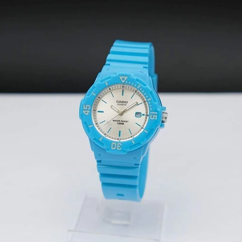 Casio LRW-200H-2E3VDF Blue Resin Watch for Women