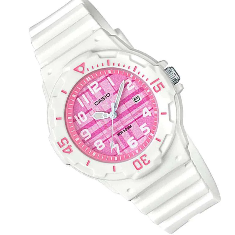 Casio LRW200H-4C White Resin Watch for Women