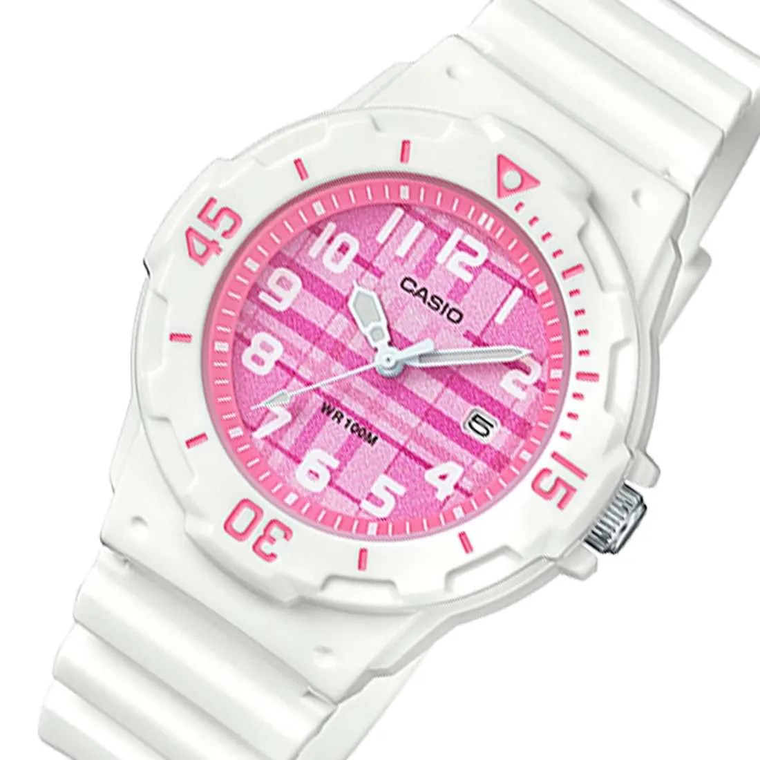 Casio LRW200H-4C White Resin Watch for Women