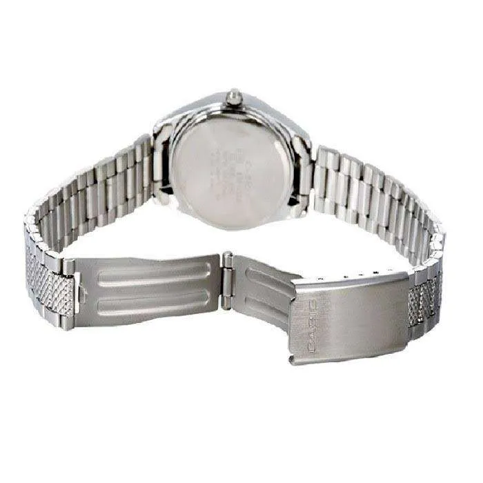 Casio LTP-1274D-1ADF Silver Stainless Steel Strap Watch for Women