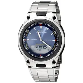 Casio Men's Analog Digital 30 Databank Watch AW80D-2