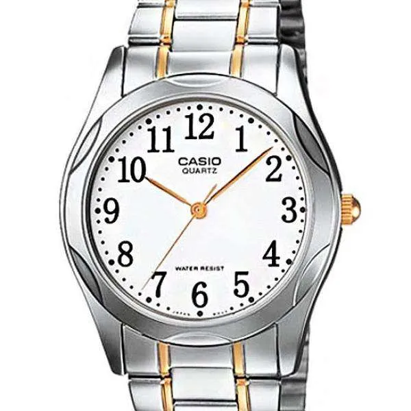 Casio MTP-1275SG-7BDF Two Tone Stainless Steel Strap Watch for Men